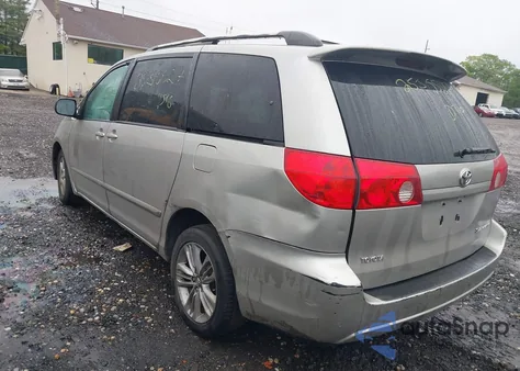 2008 Toyota Sienna Le из США, поврежденный, VIN 5TDZK23C08S142196